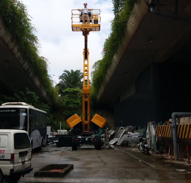 Dịch vụ cho thuê xe nâng người uy tín, giá hợp lý tại Đồng Nai