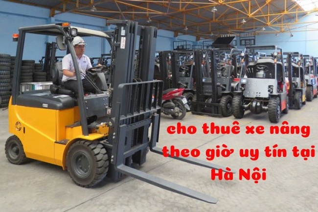 Thuê xe nâng hàng theo giờ