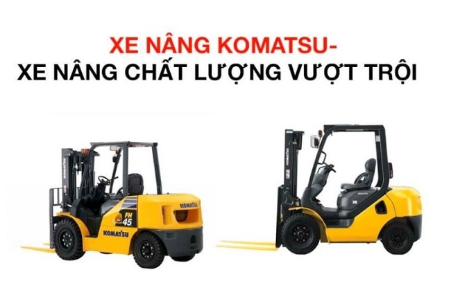 Đặc điểm của xe Nâng Komatsu 2 tấn