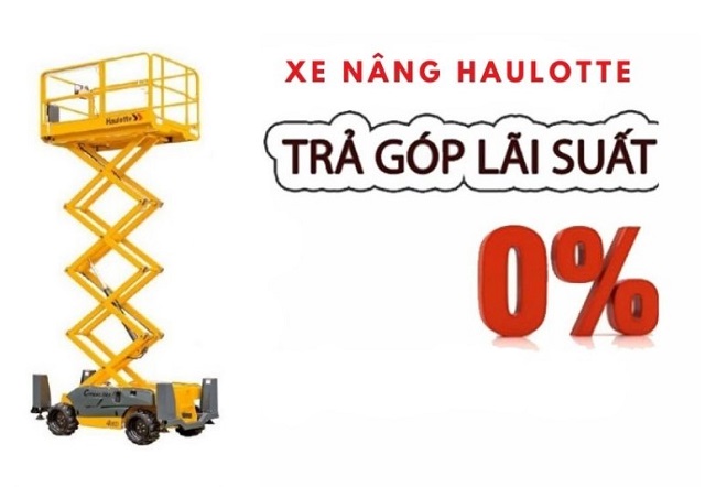 Xe Nâng Người Haulotte Trả Góp 0 Đồng