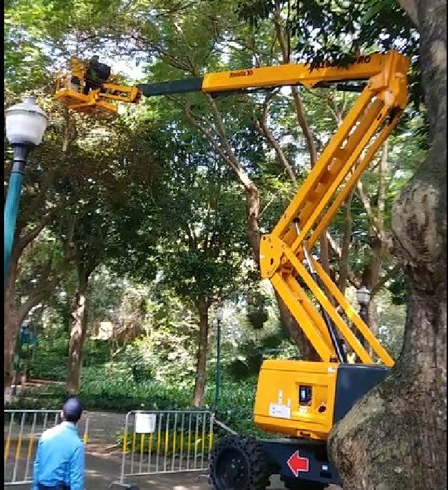 Tìm hiểu xe nâng người ống lồng - Đơn vị cung cấp xe nâng uy tín