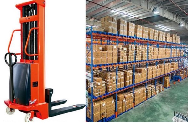 Xe Nâng Điện Bán Tự Động Là Gì? Phân Loại Và Ứng Dụng Của Thiết Bị